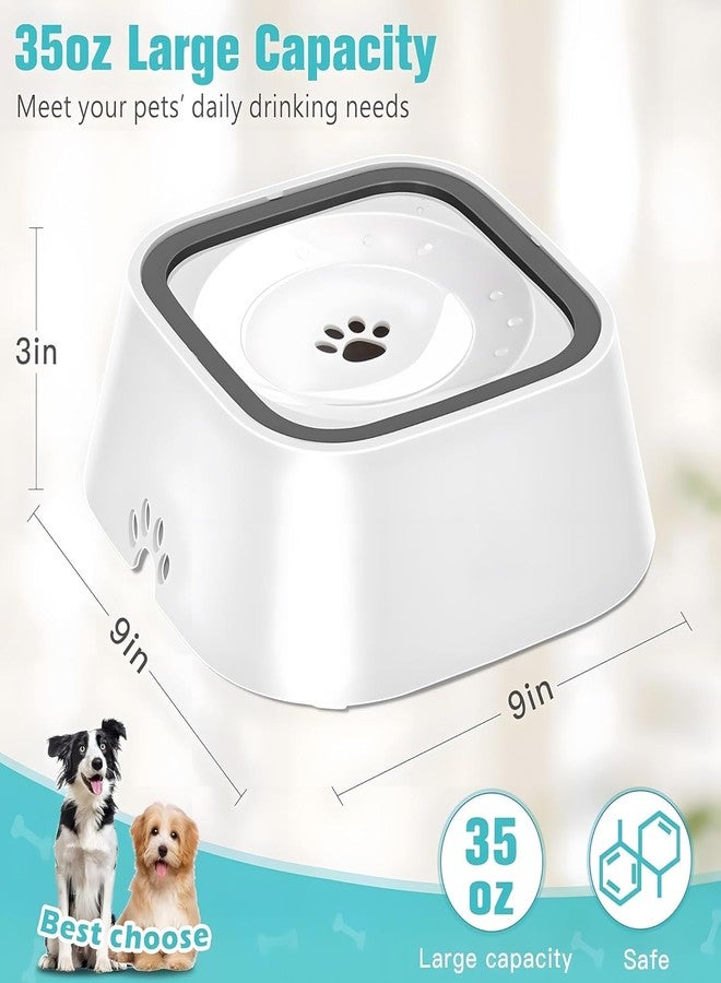 Bindex Anti Splash Pet Bowl Dog Water Bowl No Spill Pet Water Bowl No Drip Slow Water Feeder Dog Bowl No-Slip Pet Water Dispenser Slow Drinking Bowl for Dogs and Cats No Mess On The Floor - Image 5